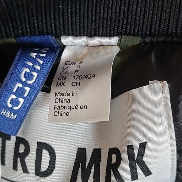 Divided Long Bomber Jacket - Picture 6 of 10